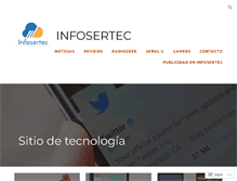 Tablet Screenshot of infosertec.com.ar